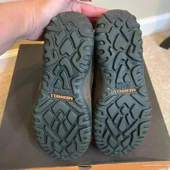 Merrell Sz 8 Waterproof Brown Fur-Lined Boots - Picture 6 of 6